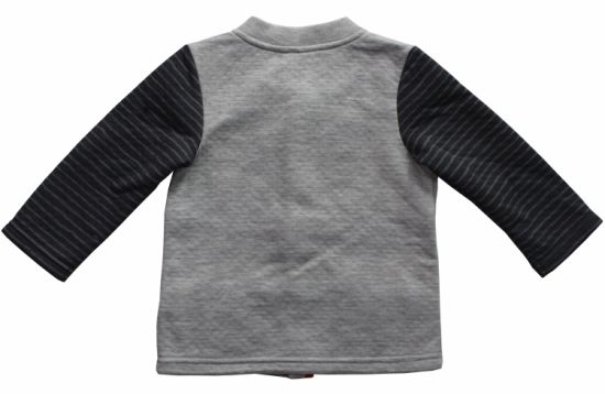 High-End Mini Size Patchwork Style Zip Fastening Babywear