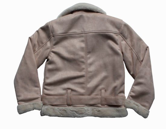 Wholesale OEM Latest Design Winter Clothing Fashion Suede Jacket