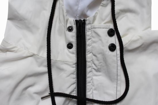 High-End Custom Men′s Jackets, Color Block Hooded Lightweight Windbreaker Jackets
