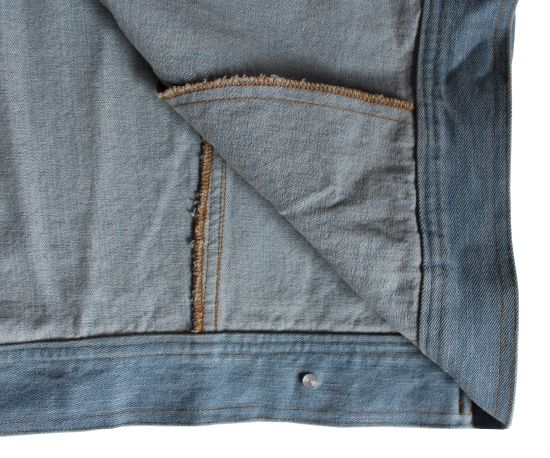 Men′s Oversized Denim Jackets, Light Blue Wash Denim Jackets