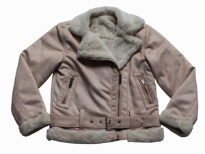 Custom Brand Army Winter Girl Suede Jacket