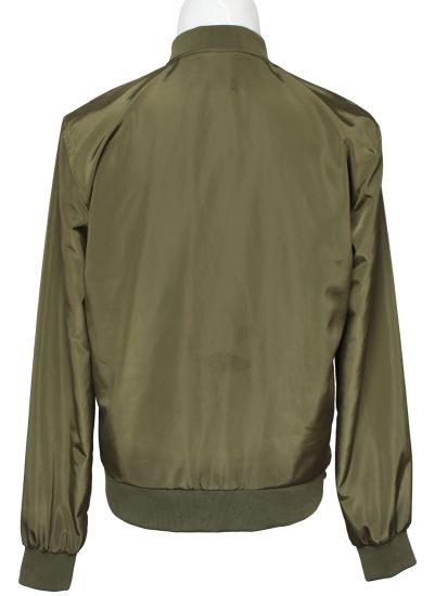 Custom High Quality Polyester Men′s Bomber Jacket