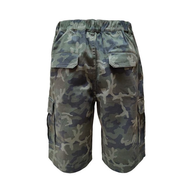 Fashion Camo adult camouflage cargo shorts apparel mens